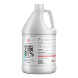 1-gallon HDPE bottle of 91% USP-grade isopropyl alcohol by Alliance Chemical