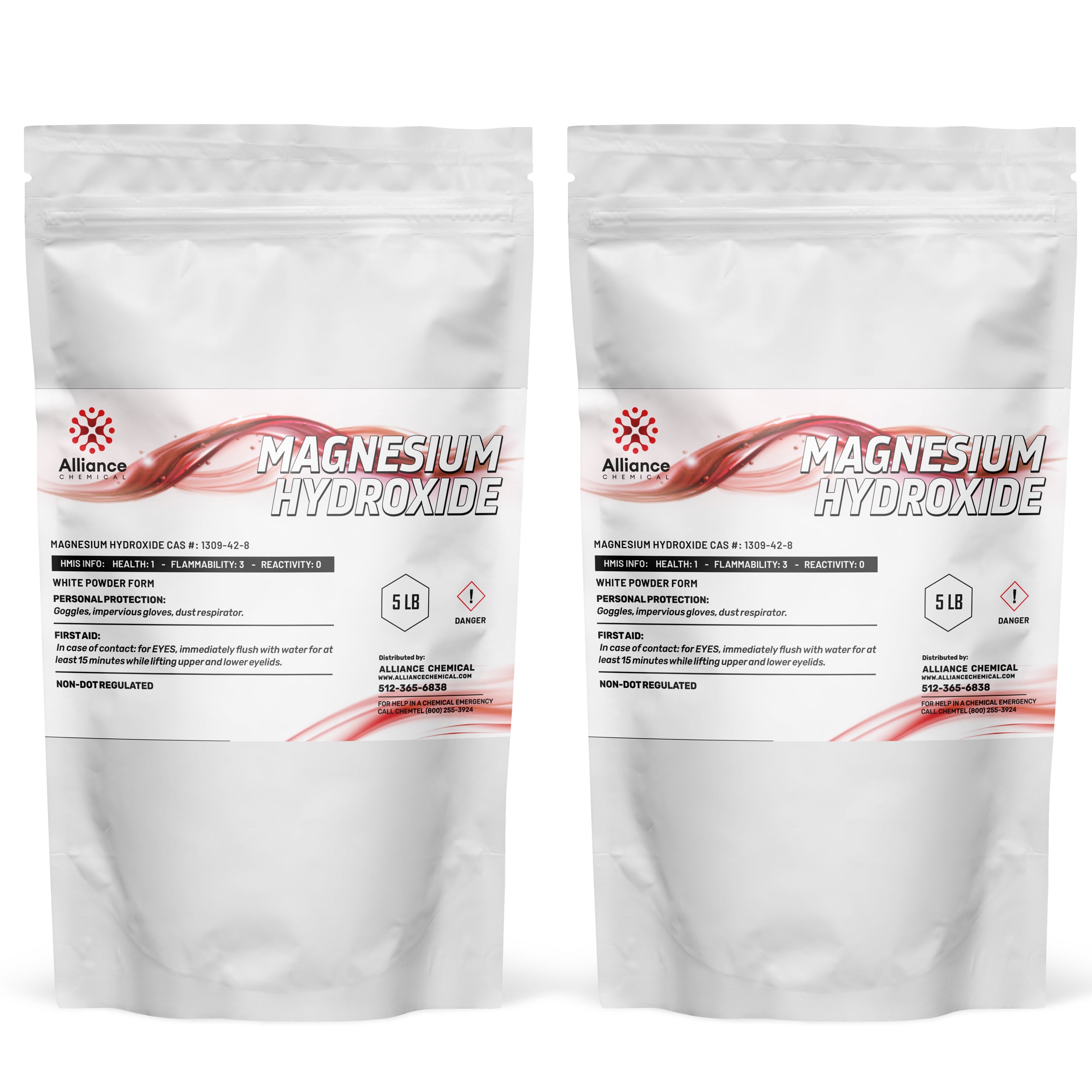 Magnesium Hydroxide Technical 20 Bag (1100 lbs.) Industrial Grade Chemical