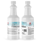 Alliance Chemical 2-quart Alliance MEK (Methyl Ethyl Ketone) industrial solvent in HDPE bottle with NFPA hazard labels