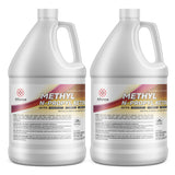 2-gallon Alliance Chemical MPK (Methyl N-Propyl Ketone) in HDPE jugs with NFPA hazard labels, flammable liquid warnings