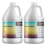 2-gallon mineral spirits in HDPE containers by Alliance Chemical safety instructions