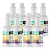 8x1 quart mineral spirits in ribbed HDPE bottles, Alliance Chemical brand