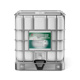 Alliance Chemical 275-gallon plastic tote of Monoethanolamine (MEA) ACS Grade with steel cage and label.