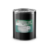 5-gallon black steel drum of ACS-grade Monoethanolamine (MEA) with NFPA safety labels, Alliance Chemical branding, and teal