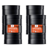 55-gallon industrial drums of N-Propyl Alcohol by Alliance Chemical, black steel containers dual drum configuration