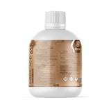 Alliance Chemical 1L Nitric Acid 65% ACS grade in HDPE bottle safety information, and corrosive/oxidizer hazard symbols