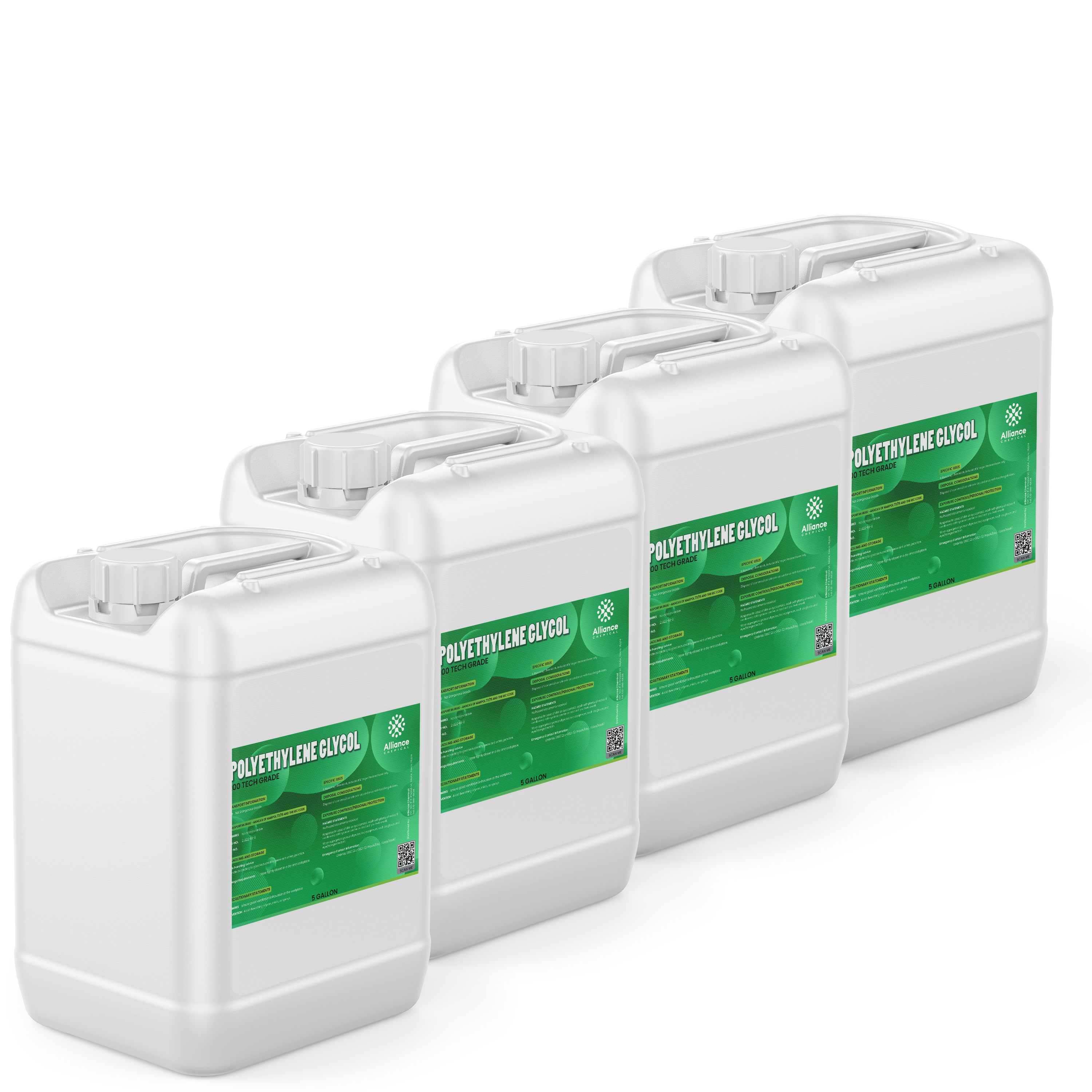 Polyethylene Glycol 200 Technical Grade - 4x5 Gallon Pails