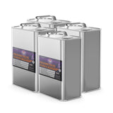 Four 1-quart steel cans of Alliance Chemical Perchloroethylene (PCE, PERC) with metal handles and product labels.