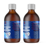 Alliance Chemical 1L technical-grade Petroleum Ether in amber glass bottles with white caps, and product specifications