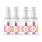 Four 1-quart plastic jugs of Alliance Chemical 40% Propylene Glycol Inhibited with white caps and product labels.
