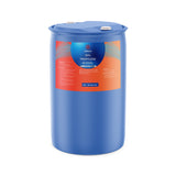 One 55-gallon blue HDPE drum of Alliance Chemical 50% Propylene Glycol Technical Grade with white caps and product label