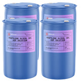 Alliance Chemical propylene glycol USP grade 30% in blue 55-gallon drum with pink label