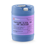 Alliance Chemical propylene glycol 30% in blue 15-gallon HDPE drum with purple label