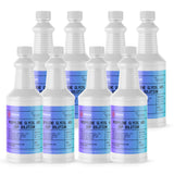 Alliance Chemical propylene glycol 40% USP grade in eight clear 1-quart plastic bottles with flip-top lids
