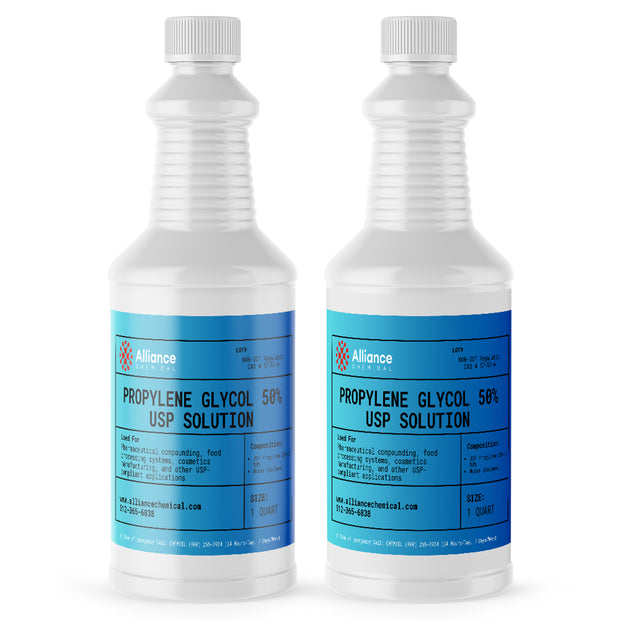 Propylene Glycol 50% USP Grade (C3H8O2) Propylene Glycol 50% USP Grade (C3H8O2)