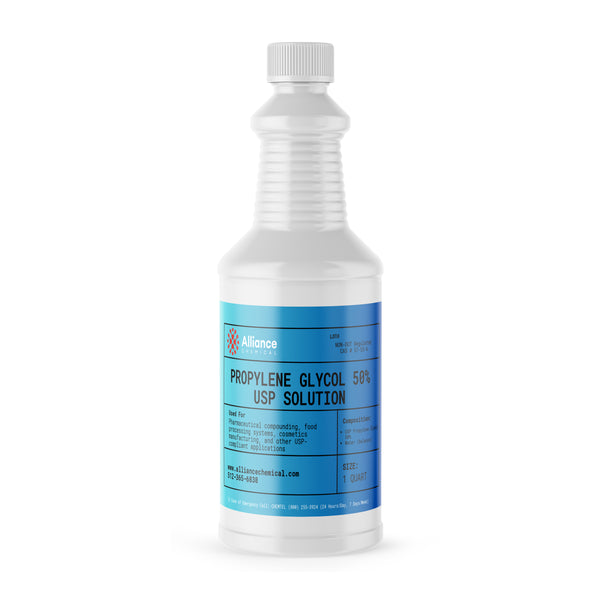 Propylene Glycol 50% – USP Grade (C3H8O2)
