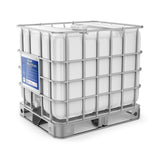 One 275-gallon tote of Alliance Chemical Sodium Bisulfite 40% ACS Grade with a steel cage, spigot, and product label.
