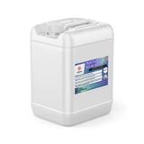 5-gallon HDPE container of 50% Sulfuric Acid Electrolyte Grade with Alliance Chemical label, safety symbols, and secure