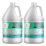 2-gallon technical-grade sulfuric acid (30%) in HDPE jugs, hazard symbols, and Alliance Chemical branding