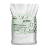 One 50-lbs bag of Alliance Chemical Talc Powder ACS Grade with a white bag and product label.
