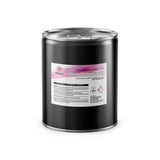 5-gallon black steel drum of Trichloroethylene (TCE), technical grade, with Alliance Chemical label, and NFPA