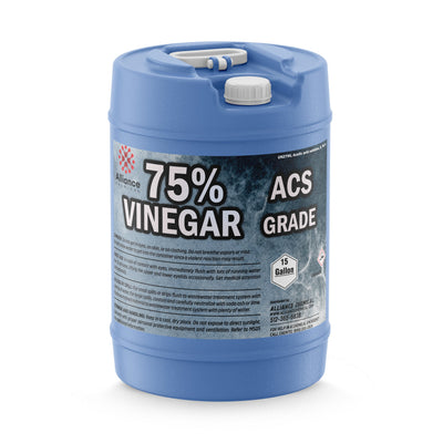75% Vinegar ACS Grade - 15 Gallon Drum