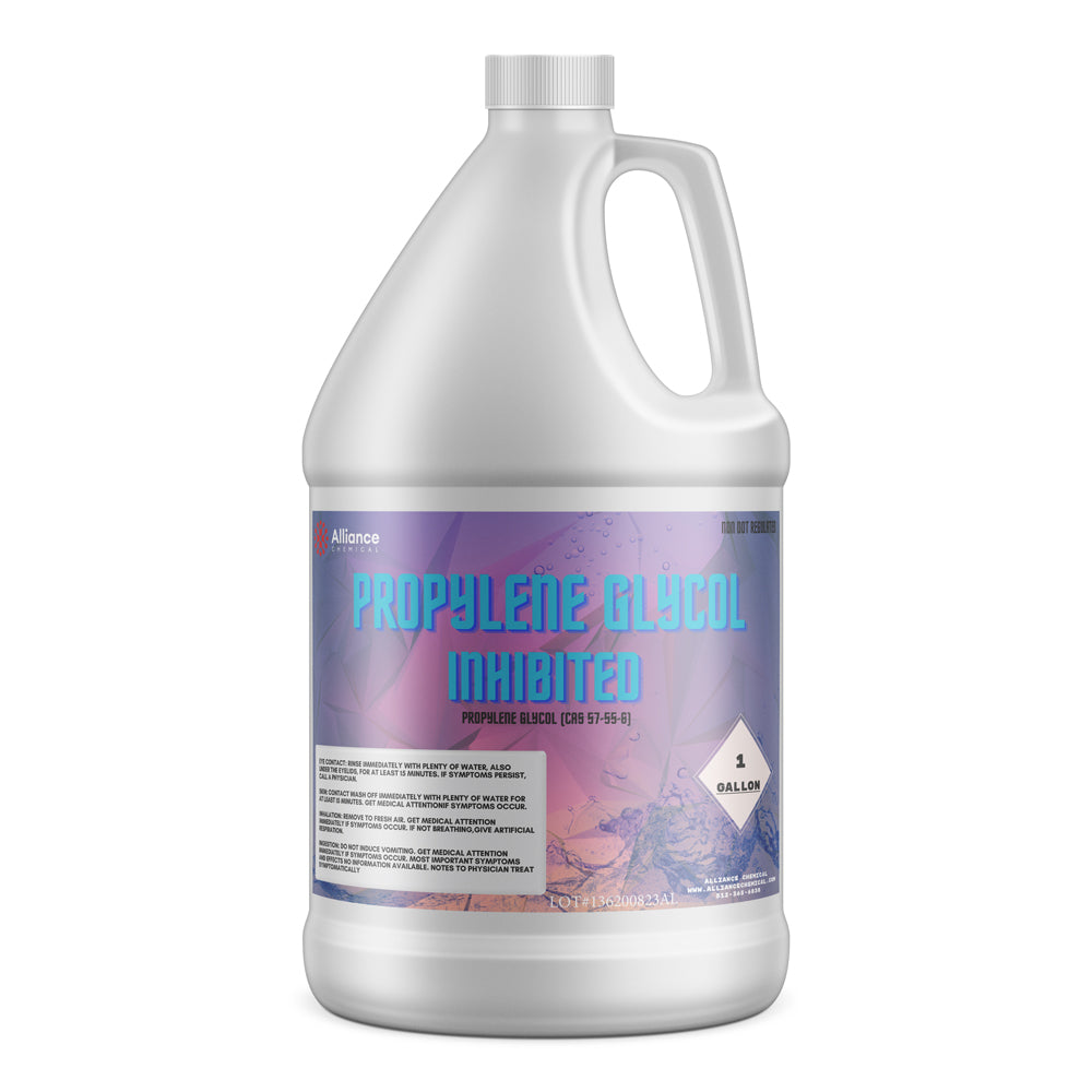Alliance Chemical 100% Propylene Glycol Inhibited in 1-gallon white HDPE jug