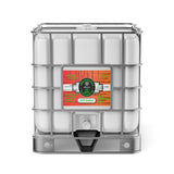 275-gallon IBC tote of ACS-grade pure castor oil in HDPE container , and Alliance Chemical labeling