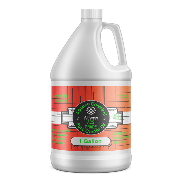 Alliance Chemical ACS Grade Pure Castor Oil in 1-gallon HDPE container