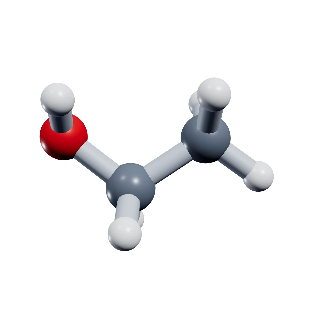 3D model of a Ethanol molecule