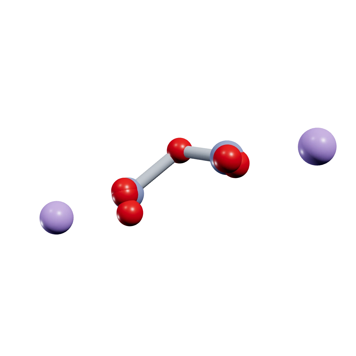 3D model of a Sodium dichromate molecule