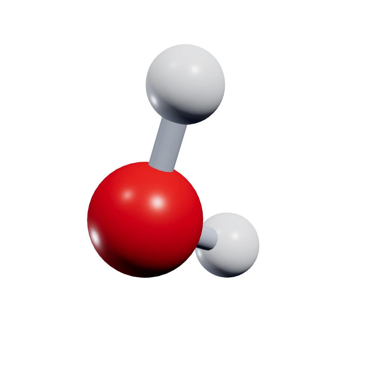 3D model of a Water molecule